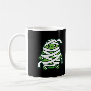 Caneca De Café Múmia de Tartaruga Fofa de Halloween