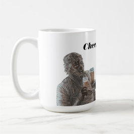 Caneca De Café Múmia e Bebendo de Werewolf animam Mug