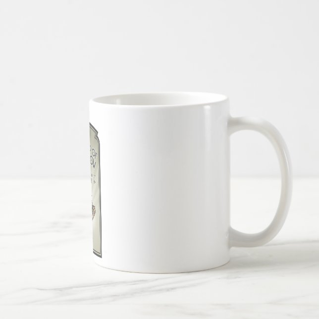 Caneca De Café Mundo da ciência de amanhã (Direita)