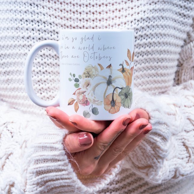 Caneca De Café Mundo de Octobers, Fall Mug (Criador carregado)