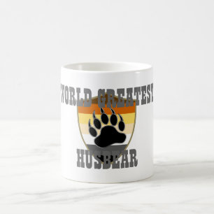 CANECA DE CAFÉ MUNDO DO URSO GAY MELHOR URSO MARIDO PAW