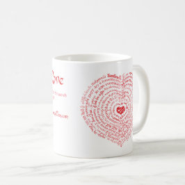 Caneca De Café Mundos de Mug de Amor