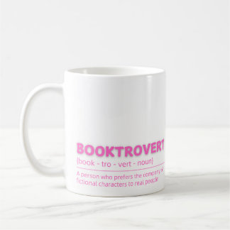 Caneca De Café Mundos Fictícios De Booktrovert Certificados > Vid
