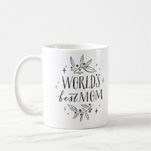 Caneca De Café mundos negros melhor dia de as mães da mãe