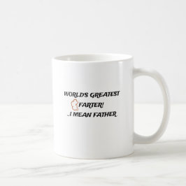 Caneca De Café Mundos o grande Farter