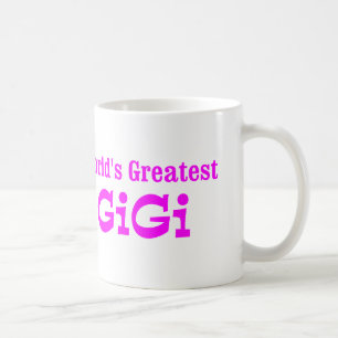 Caneca De Café Mundos o grande GiGi