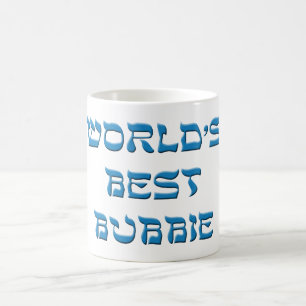 Caneca De Café Mundos o melhor Bubbie