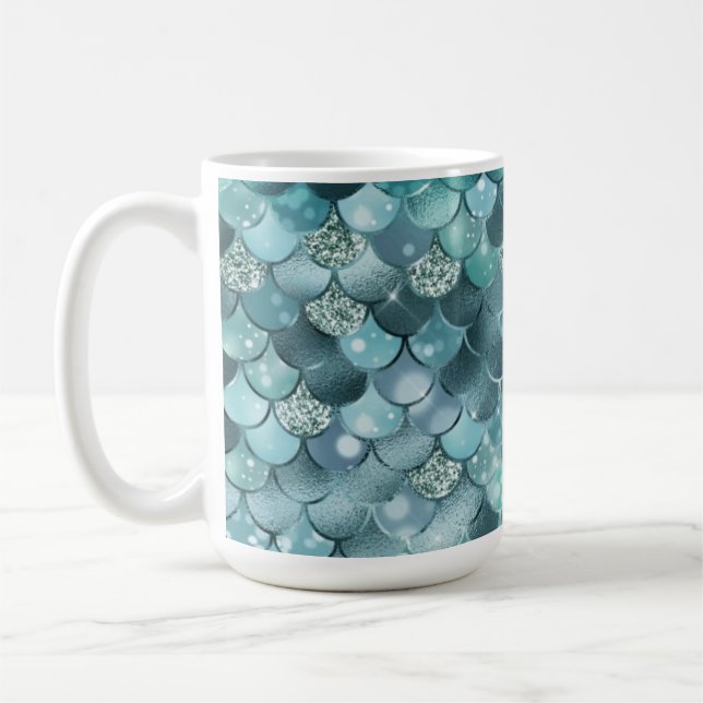 Caneca De Café Munique Scales Smermaid Mug (Esquerda)