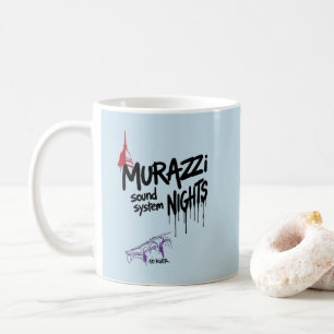 Caneca De Café Murazzi Sound System Nights - Edição Drip Spray