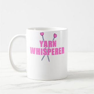 Caneca De Café Murmurador de Fio Amante de Tricô Engraçado Crochê