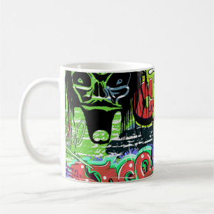 Caneca De Café Muro de grafite: Salto Urbano