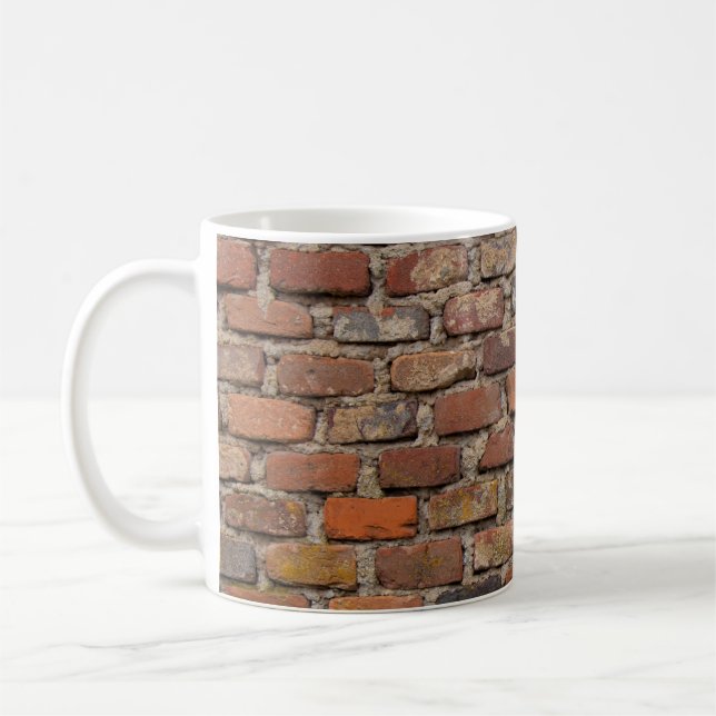 Caneca De Café Muro de tijolo (Esquerda)
