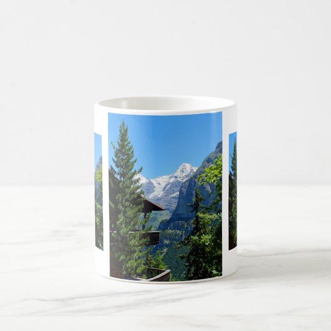 Caneca De Café Murren na Suiça (Centro)