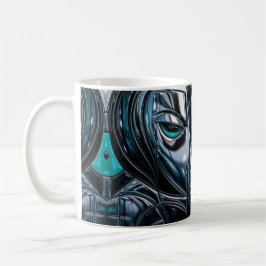 Caneca De Café Musa Metálica Neon