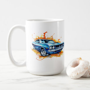 Caneca de Café Muscle Car