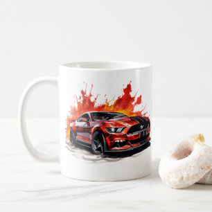 Caneca de Café Muscle Car