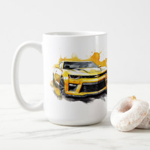 Caneca de Café Muscle Car