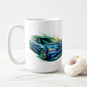 Caneca de Café Muscle Car