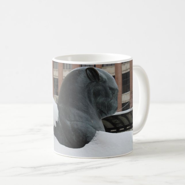 Caneca De Café Museu de História Natural, Ann Arbor, Michigan Mug (Frente Esquerda)