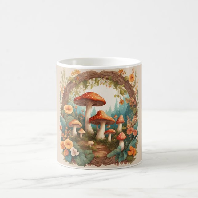 Caneca De Café Mushroom Cottagecore (Centro)