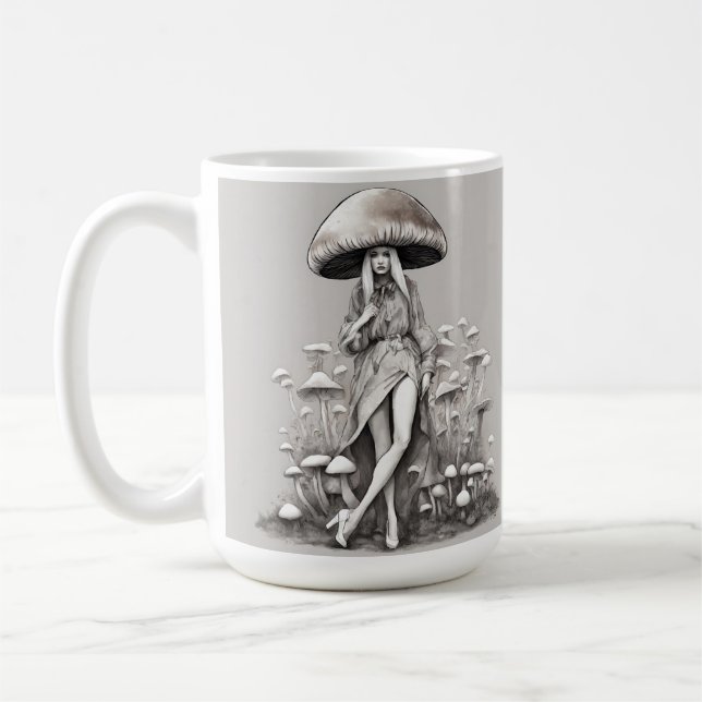 Caneca De Café Mushroom Vogue Lady (Esquerda)