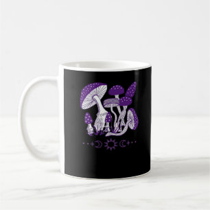 Caneca De Café Mushroom Whimsigoth Vibes