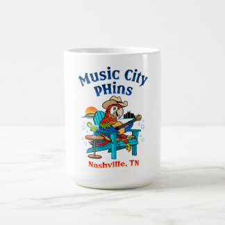 Caneca De Café Music City Phins Coffee Mug