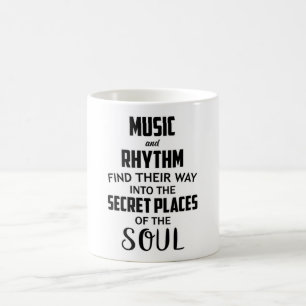 Caneca De Café Music DJ Dance Hip Hop Guitar Rock Funny Gift