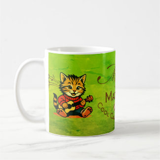 Caneca De Café Music Matters - Cool Cats Keep It Real