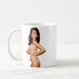 Caneca De Café Music Vintage Retro Emily Ratajkowski Oferece Para