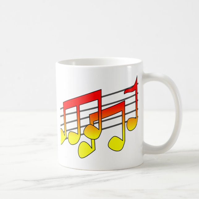 Caneca De Café Música (Direita)