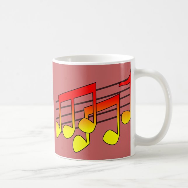 Caneca De Café Música (Direita)