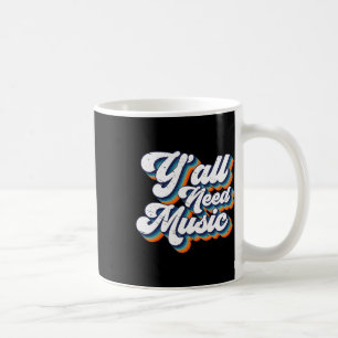 Caneca De Café Música 1980s é necessária nos anos 80