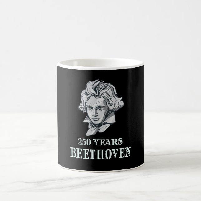 Caneca De Café Música - 250 Anos De Ludwig van Beethoven (Centro)