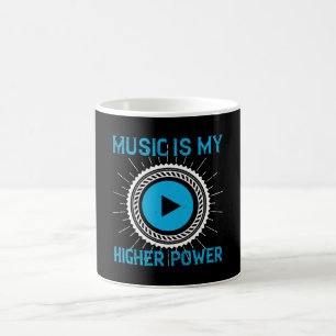 Caneca De Café Música - A Música É Meu Poder Superior