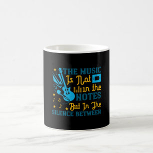 Caneca De Café Música - A Música Não Está Nas Notas