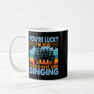 Caneca De Café Música Coral presentes Cantor Músico