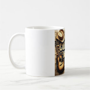 Caneca De Café Música country.