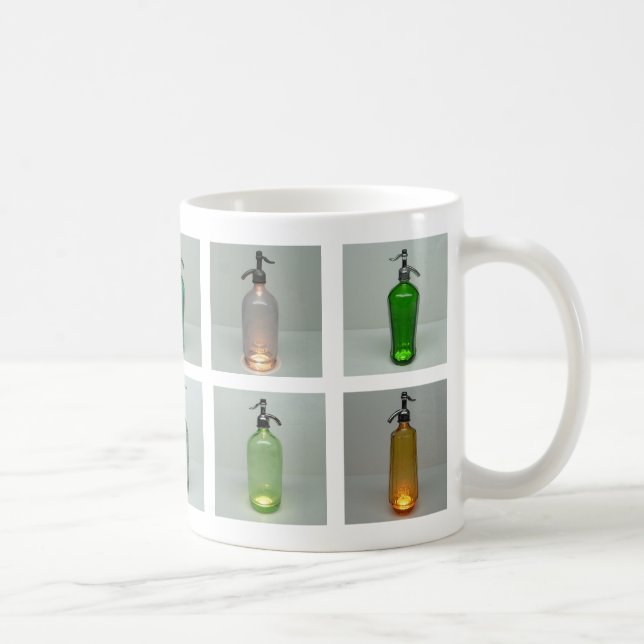 CANECA DE CAFÉ MÚSICA DE GARRAFAS DE SELTZER (Direita)