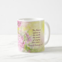 Música de Salomão 2:12 Flores aparecem na Terra