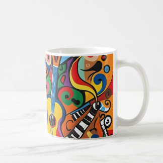 Caneca De Café Música é arte