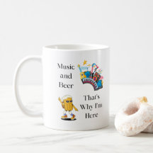 Música e Cerveja, é por isso que estou aqui numa