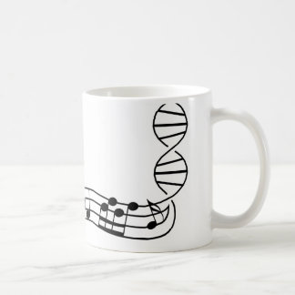 Caneca De Café Música: está em meu ADN