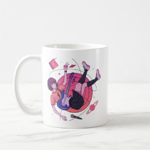 Caneca De Café Música n' Anime Japonês