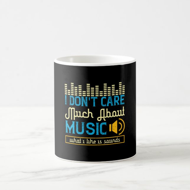 Caneca De Café Música - O Que Eu Gosto É De Sons (Centro)