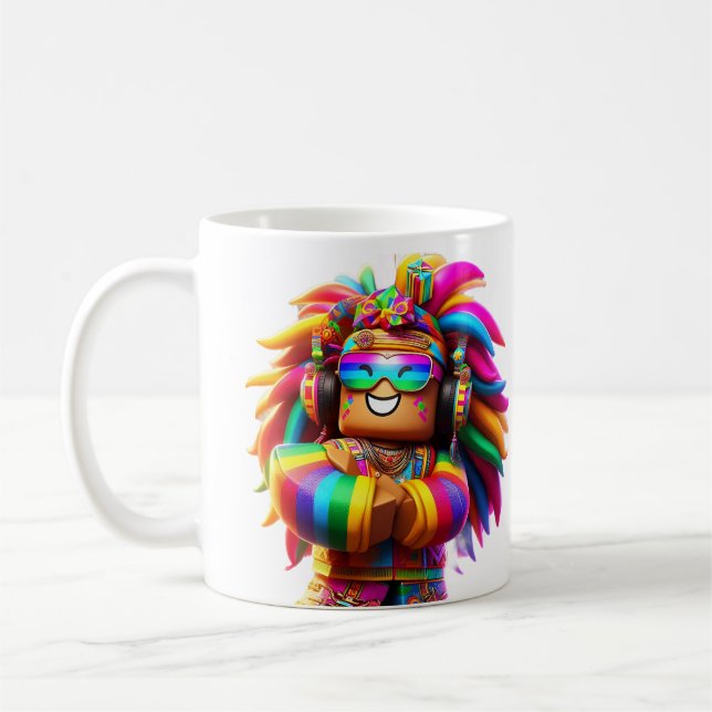 Caneca De Café Música Roblox (Esquerda)