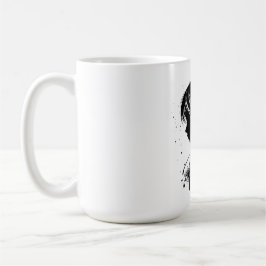Caneca De Café Música Sonho Silhuetada