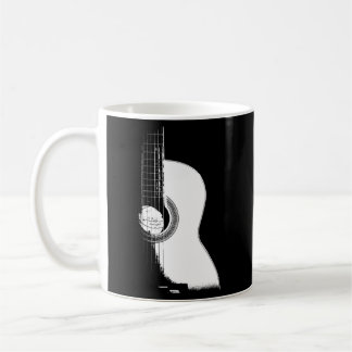 Caneca De Café Músico de Violão Acústico