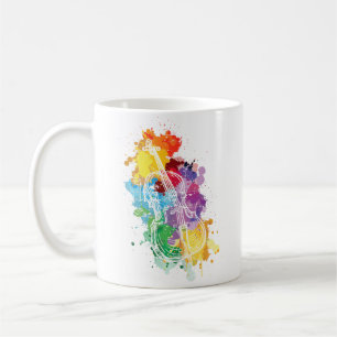 Caneca De Café Músico Violoncelista Orquestra Violoncelo