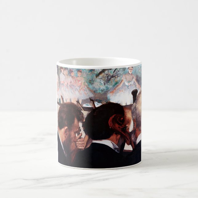 Caneca De Café Músicos da Orquestra, Edgar Degas (Centro)